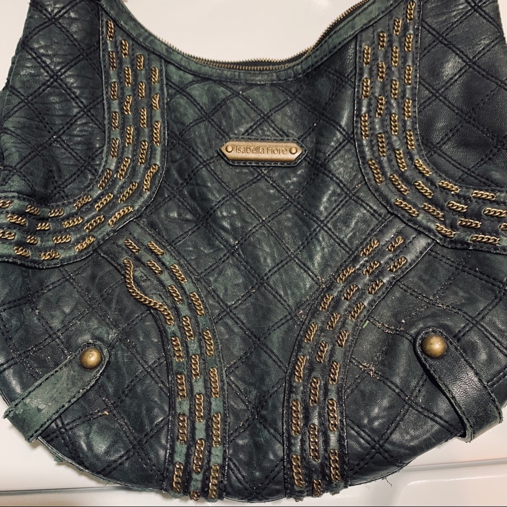 Isabella Fiore black handbag